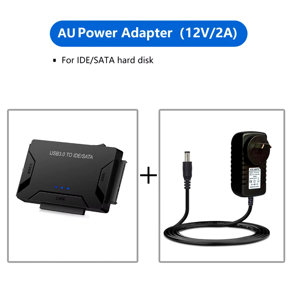 USB 3.0 Zilkee Ultra Data Recovery Converter - SATA HDD/SSD Adapter Cable